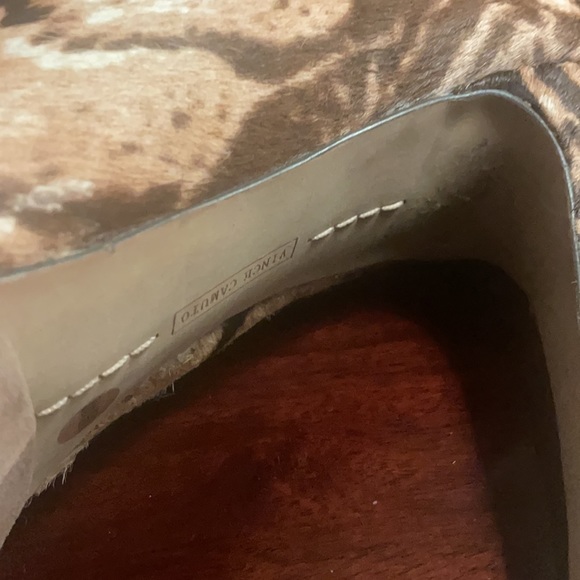 Vince Camuto Calf Hair Bootie Sz 10 - Picture 7 of 10